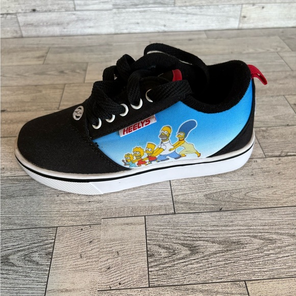 HEELYS The Simpsons Unisex Shoe Skate Sneaker Authentic Size 13 Youth No Wheels - Picture 1 of 13